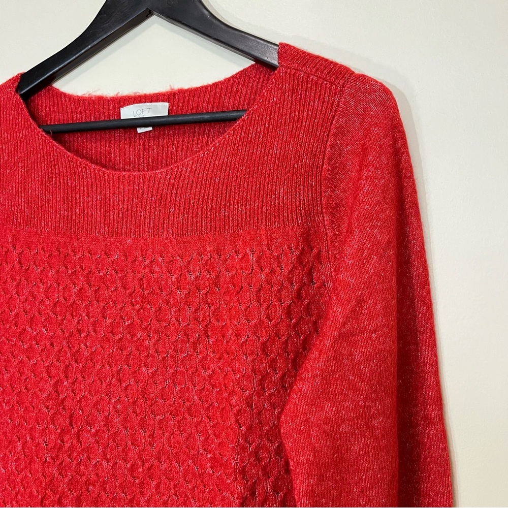 LOFT Outlet Long Sleeve Knit Sweater - Super Soft Acrylic